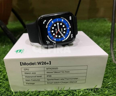 Cyxus 4G Android calling mobile watch Smartwatch(Black Strap, free)