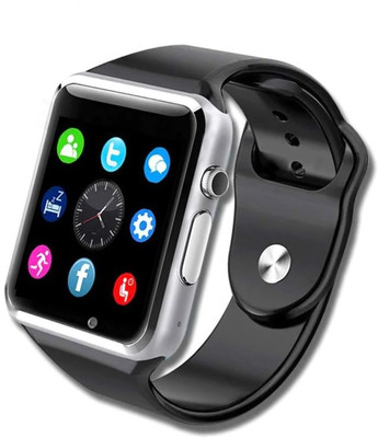 Longan A1 Smart Watch - Mini Phone - Support Camera / Memory Card / SIM / Voice Calling Smartwatch(Black Strap, Free Size)