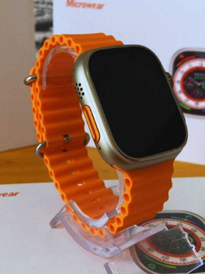 Congi T800 Ultra Smart Watch Series 8 ORANGE Smartwatch(ORANGE Strap, FREESIZE)