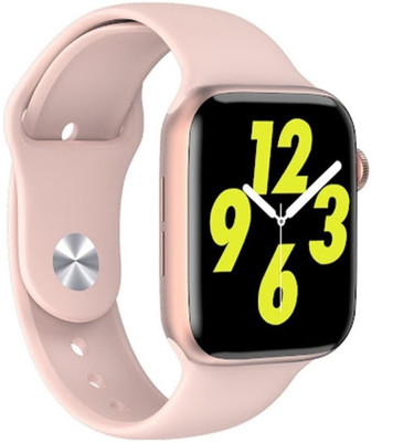 SuviTime W26 Plus Smartwatch for Men & Women Smartwatch(Pink Strap, Free Size)