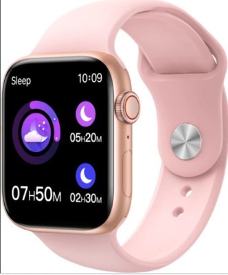 GameSir I8 Pro Max BT Calling Full Screen Touch Watch Specially Made for Girl & Women Smartwatch(Pink Strap, 1.75 Inch Full Screen Display)