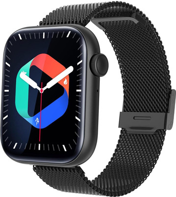 French Connection ELITE Smartwatch(Black Strap, Standard Size)