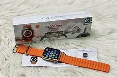 Dvsangold T800 ULTRA SMARTWATCH ORANGE AZ-33 Smartwatch(Orange Strap, Free Size)