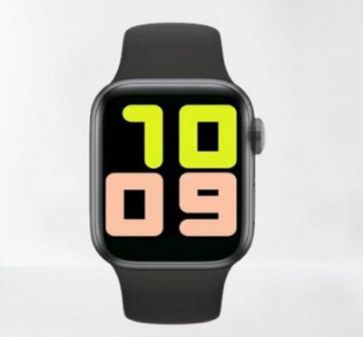 Plus Fitpro T500 4G Watchphone With Calling Features Smartwatch(Black Strap, Free)