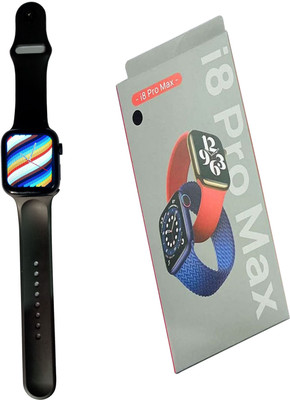 DABM GROUP i8 Pro max Smartwatch(Black Strap, Regualar)