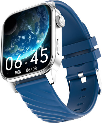 alt OG Supreme 1.96'' AMOLED Single Chip Calling 120 sports modes 600nits Metal body Smartwatch(Blue Strap, Regular)