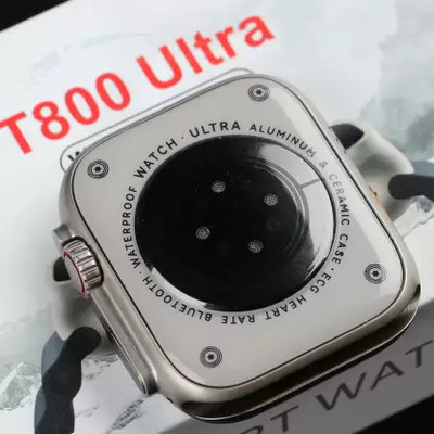 WeRock T800 ultra Premium Series 8 BT Calling Multiple Sports Modes L234 Smartwatch(Orange Strap, free size)