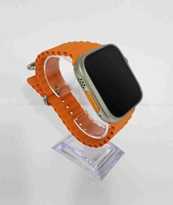 Ghostcreation T800 Ultra Big Smartwatch Wireless Charging Multi-Spor T35 Smartwatch(Orange Strap, Free Size)