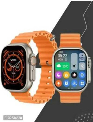 oCiazo T800 Ultra Smart Watch Series 8 ORANGE:-22 Smartwatch(ORANGE Strap, FREESIZE)