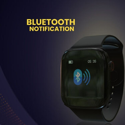 MAYAS T500 SMARTWATCH WITH BLUETOOTH CALLING Smartwatch(BLACK Strap, FREE SIZE)