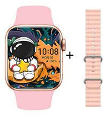 SAMSTAR COLLECTION Smartwatch T55 series 9 HD BT Calling, 100+ Sports Modes with Music Playback Smartwatch(Pink Strap, Free Size) SAMSTAR COLLECTION Smartwatch T55 series 9 HD BT Calling, 100+ Sports Modes with Music Playback Smartwatch(Pink Strap, Free Size)
