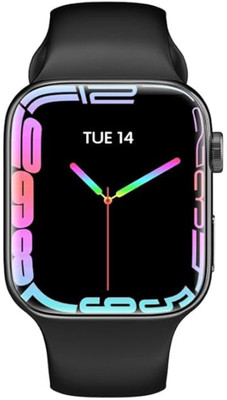 TecSox T900 Pro SmartWatch Bluetooth Calling Fitness Watch Magnetic Charging Smartwatch(Black Strap, Free Size)