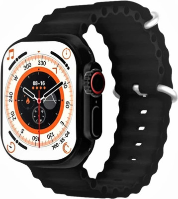 Affanees T900 ultra big 2.09 infiniti display Smartwatch(Black Strap, Free Size)
