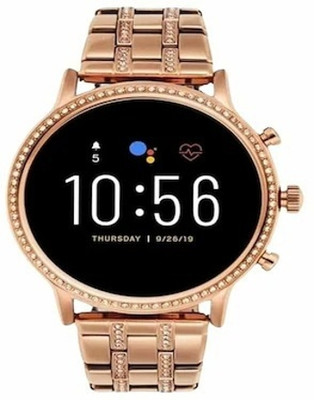theheavenstore Luxury Gen9 smart watch for girls with Calling 2 straps Sports Modes IP67 Women Smartwatch(Rose Gold Strap, Free)