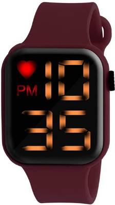 Digital top watch mechanism