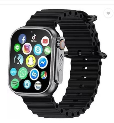 DOPEWOPE T800 Ultra Honeycomp Edition smart watch with WiFi GPS SIM card 4G T72 Smartwatch(Black Strap, Free Size)