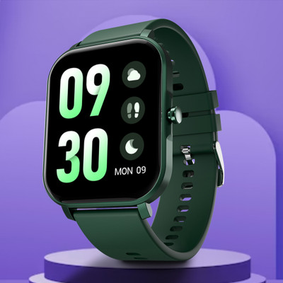 Fire-Boltt Epic Plus with1.83' 2.5D Curved Glass,SPO2, Heart Rate tracking, Touchscreen Smartwatch(Green Strap, Free Size)