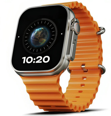 TOUCH 18 Bluetooth calling,Notification support,Music play,Camera control,Sports feature Smartwatch(Orange Strap, 1.99)