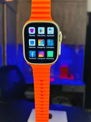 RLS T900 Ultra Smartwatch(Orange Strap, Free Size)