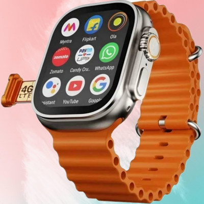 Vinayak T800 ultra smart watch with wireless charging MAX =9 Smartwatch(Black Strap, Free Size)