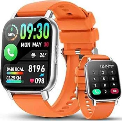NODA T800 ultra smartwatch with touch screen orange Smartwatch(Original Strap, Free)