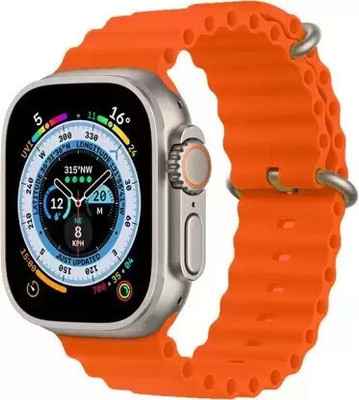 NAKODA Ultra T900 Series 8 For Kids,Men & Women With BT calling Smartwatch(Orange Strap, Free Size)