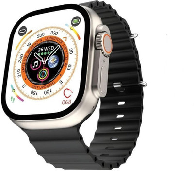 Hanuman Enterprise T800 Ultra Smart Watch Series 8 For Men & Women Smartwatch(ORANGE Strap, Free Size)