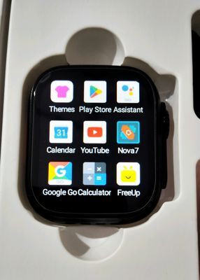Arceus T10 Android Smart Watch Men BT Call X8 Ultra T800 Smartwatch(Black Strap, Free Size)