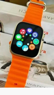 Hanuman Enterprise T800 Ultra Smart Watch Series 8 ORANGE Smartwatch(ORANGE Strap, FREESIZE)