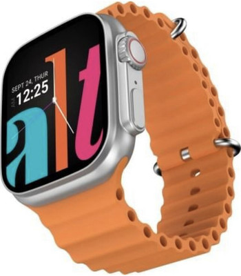 SHIVTAPI T800 Ultra Smartwatch(Orange Strap, FREE SIZE)