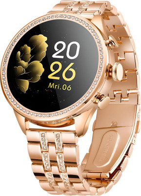 ZARRY GENERATION 9 Rose Gold Smartwatch Girls Smartwatch(Golden Strap, Freesize)