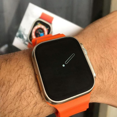 VDTECH T800 Ultra Smart Watch Series 8 ORANGE522 Smartwatch(ORANGE Strap, 45)