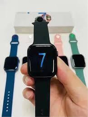 TECHMAZE T500 Smart Watch with Bluetooth Calling/Heart Rate Mcompat Watch Smartwatch(BLACK Strap, FREE SIZE)
