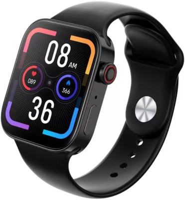 P U COLLECTION I8 ProMax S8 BT Smart Watch heart rate & Activity Tracker with Black extra strap Smartwatch(Black Strap, Free Size)