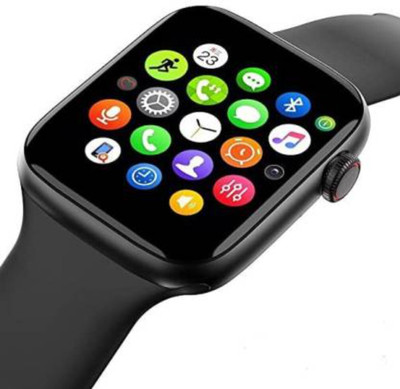 Roods New T500 Smartwatch Calling Smartwatch Latest Edition Smartwatch(Black Strap, Free Size)