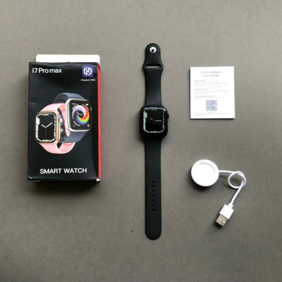 nxntron Nxntron I7pro max smartwatch with crown working calling funtion Smartwatch(Black Strap, L)