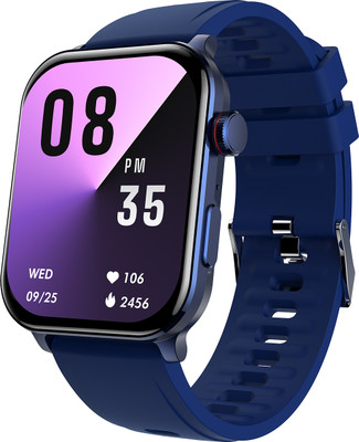 itel Icon 3 Single chip BT Calling, 2.01' AMOLED, 500 Nits & 24Hr Health Monitor Smartwatch(Midnight Blue Strap, Free Size)