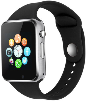 Hayyo A1 Smart Watch - Mini Phone - Support Voice Calling / Memory Card / SIM / Camera Smartwatch(Black Strap, Free Size)