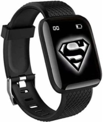Clairbell ELO32-MW160-ID116 Bluetooth Smartwatch Wireless Smartwatch (Black Strap) Smartwatch(Black Strap, free)