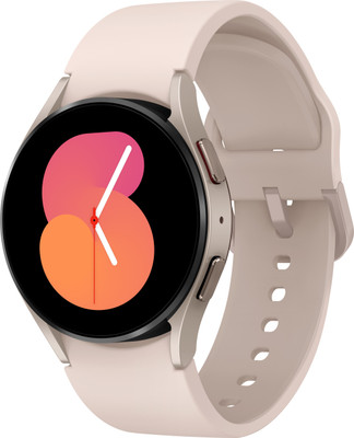 SAMSUNG Watch 5 40mmSuper AMOLED display LTE calling & body composition tracking(Pink Gold Strap, Free Size) deal from flipkart