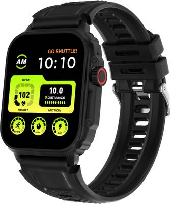 alt Hunk, 1.96", BT Calling, 200 Watchfaces,120 Sports modes, 500 nits, Rugged Metal Smartwatch