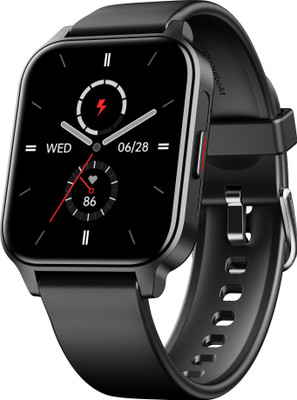 boAt Wave Call 2 Plus with 1.96’’(4.97cm), BT Calling, Bilingual Support, IP68 Smartwatch(Active Black Strap, Free Size)