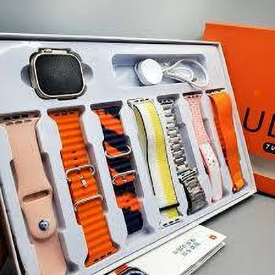 Anil Enterprises H20 smart watch Combo Smart watch Smartwatch(Multicolor Strap, Free Size)