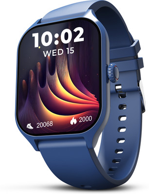 BeatXP Marv Raze 1.96″ Display Bluetooth Calling Smart Watch, Smart AI Voice Assistant Smartwatch (Blue Strap, Free Size) For Rs. 999 @ 87 %
