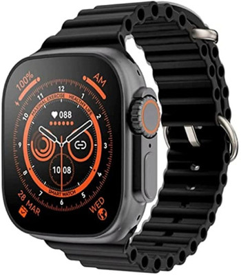 COREGENIX W9 ultra 2 ULTRA SMART WATCH Smartwatch(Black Strap, Free)