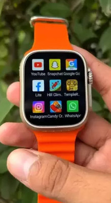 zora T800 Ultra Smartwatch , Calling Smartwatch With Bluetooth & 30 + features Smartwatch(orange Strap, Free Size) zora T800 Ultra Smartwatch , Calling Smartwatch With Bluetooth & 30 + features Smartwatch(orange Strap, Free Size)