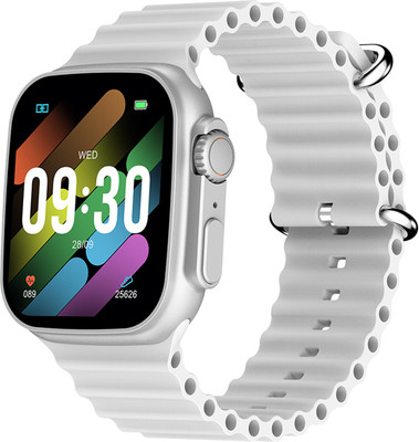 Fire-Boltt Warrior 49.8mm (1.96) Largest Display, BT Calling Smartwatch 120+ sports modes Smartwatch(Grey Strap, Free Size)