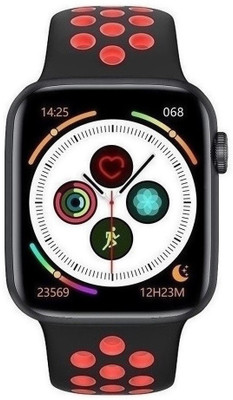 SuviTime W26 Plus PrimePrism Super Smartwatch(Red Strap, Free Size)
