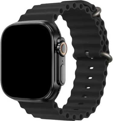 Arceus T800 BT watch 2 Inch Big Screen Sunlight Proof Display Insta WA Notifier Smartwatch(Black Strap, Free Size)