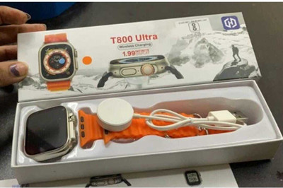 TechElectro ULTRA SMART WATCH SERIES 8 WITH UNIQUE FEATURES Smartwatch(BLACK Strap, FREE SIZE)